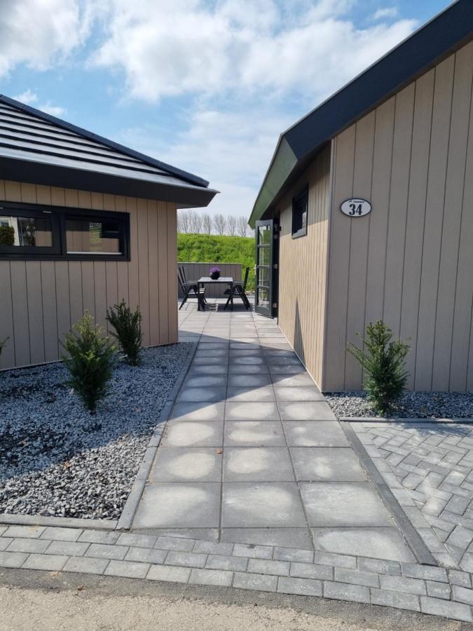 Chalet Met Sauna En Airconditioning Sint-Annaland Eksteriør bilde