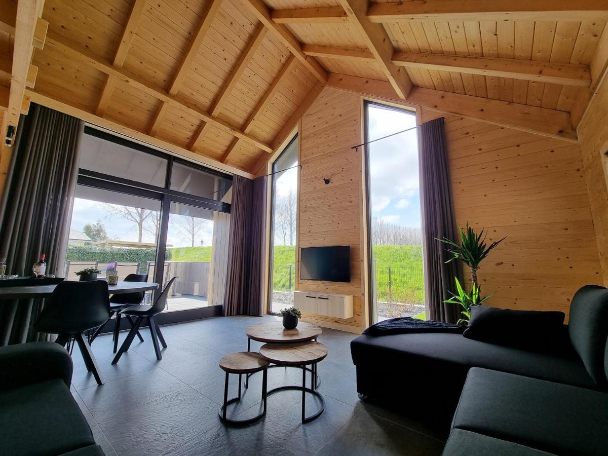 Chalet Met Sauna En Airconditioning Sint-Annaland Eksteriør bilde